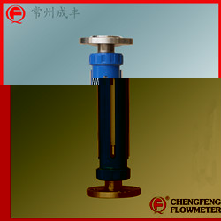 LZB-F20-40  turnable flange connection glass tube flowmeter [CHENGFENG FLOWMETER]  easy installation professional type selection high accuracy